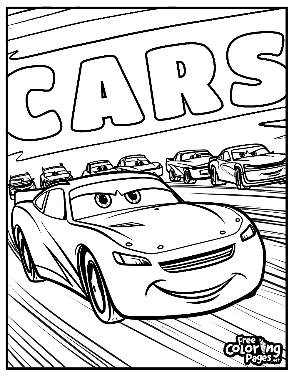 race car coloring page free race car coloring page free