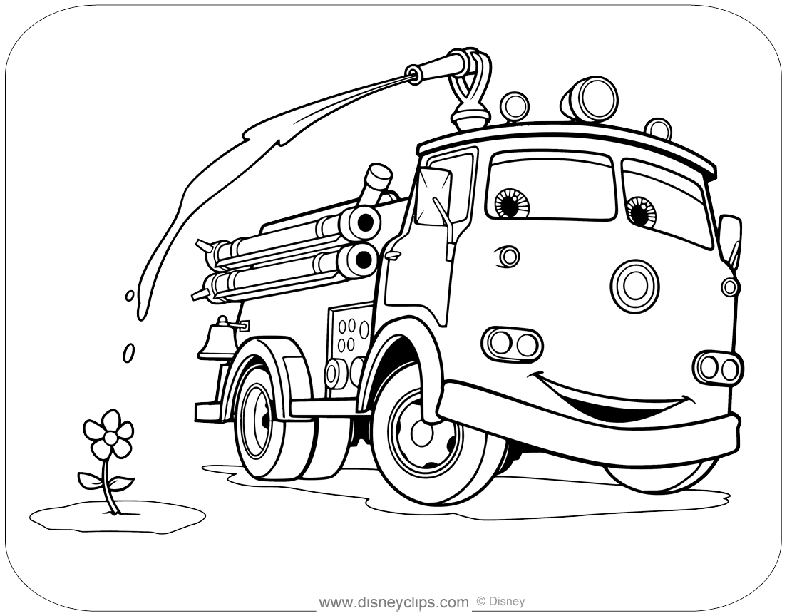 Cars Movie Coloring Pages Cars Movie Coloring Pages