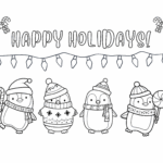 Christmas Activity Sheets Coloring Pages SignUp