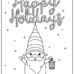 Christmas Coloring Pages Free Printables Kids Activity Zone