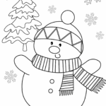 Christmas Coloring Pages Good Life Of A Housewife
