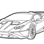 COLORING PAGES Lamborghini Aventador SVJ Coloring Car Coloring drawandcolortv YouTube