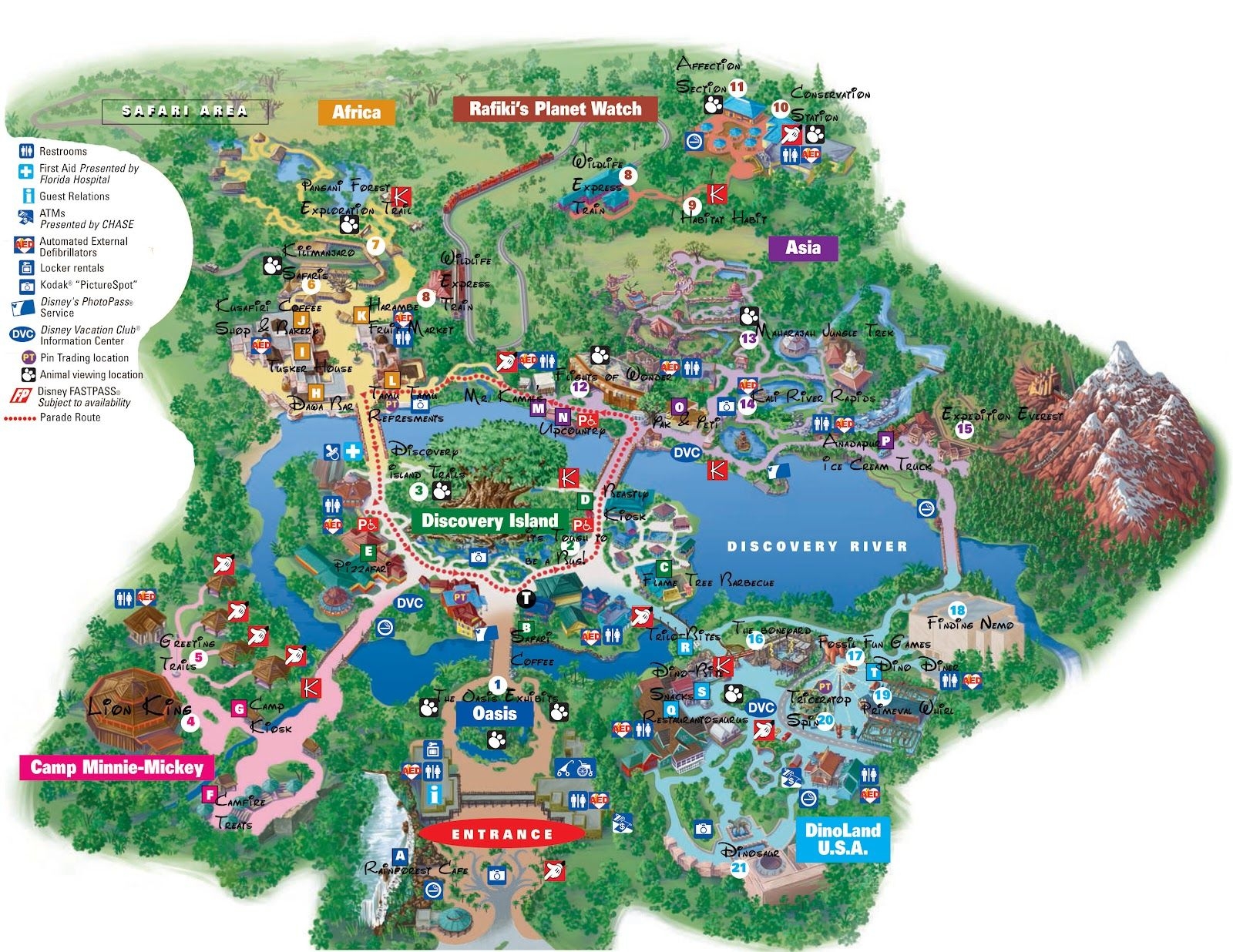Disney Animal Kingdom Map Worksheets Library Disney Animal Kingdom Map Worksheets Library