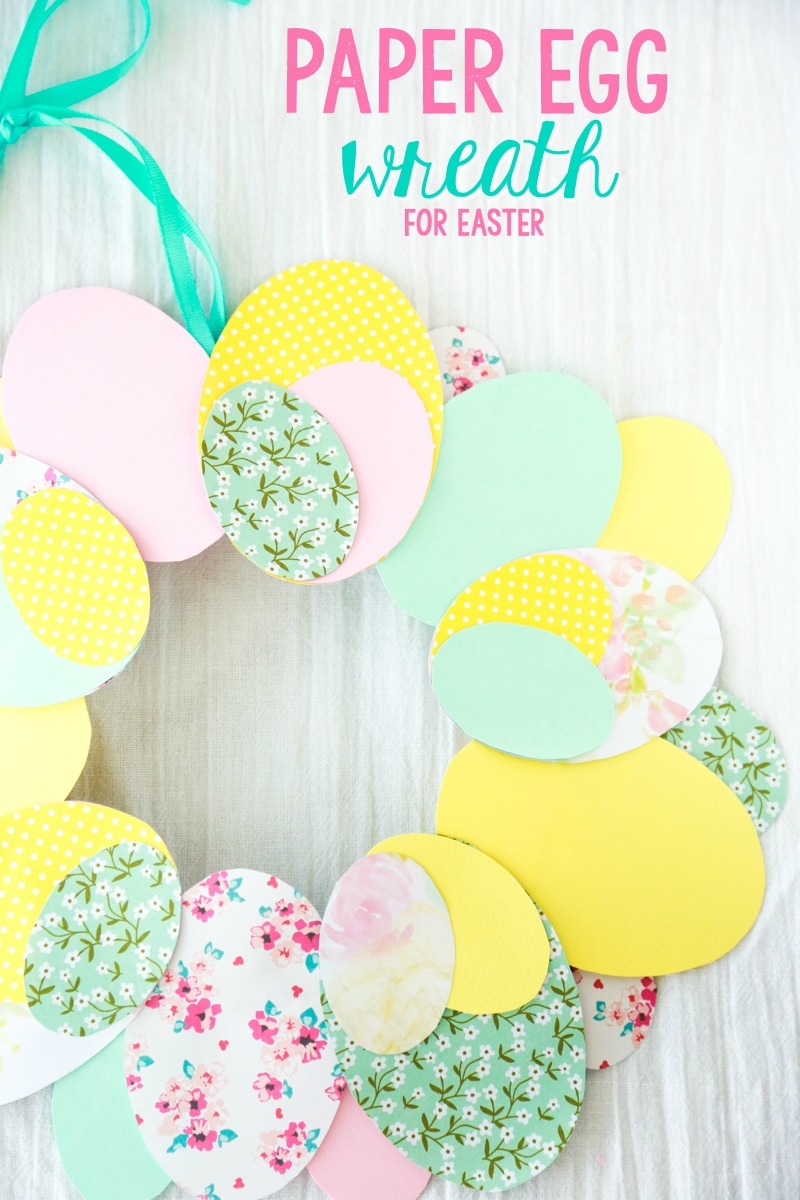 DIY Paper Egg Wreath Simply Being Mommy DIY Paper Egg Wreath Simply Being Mommy