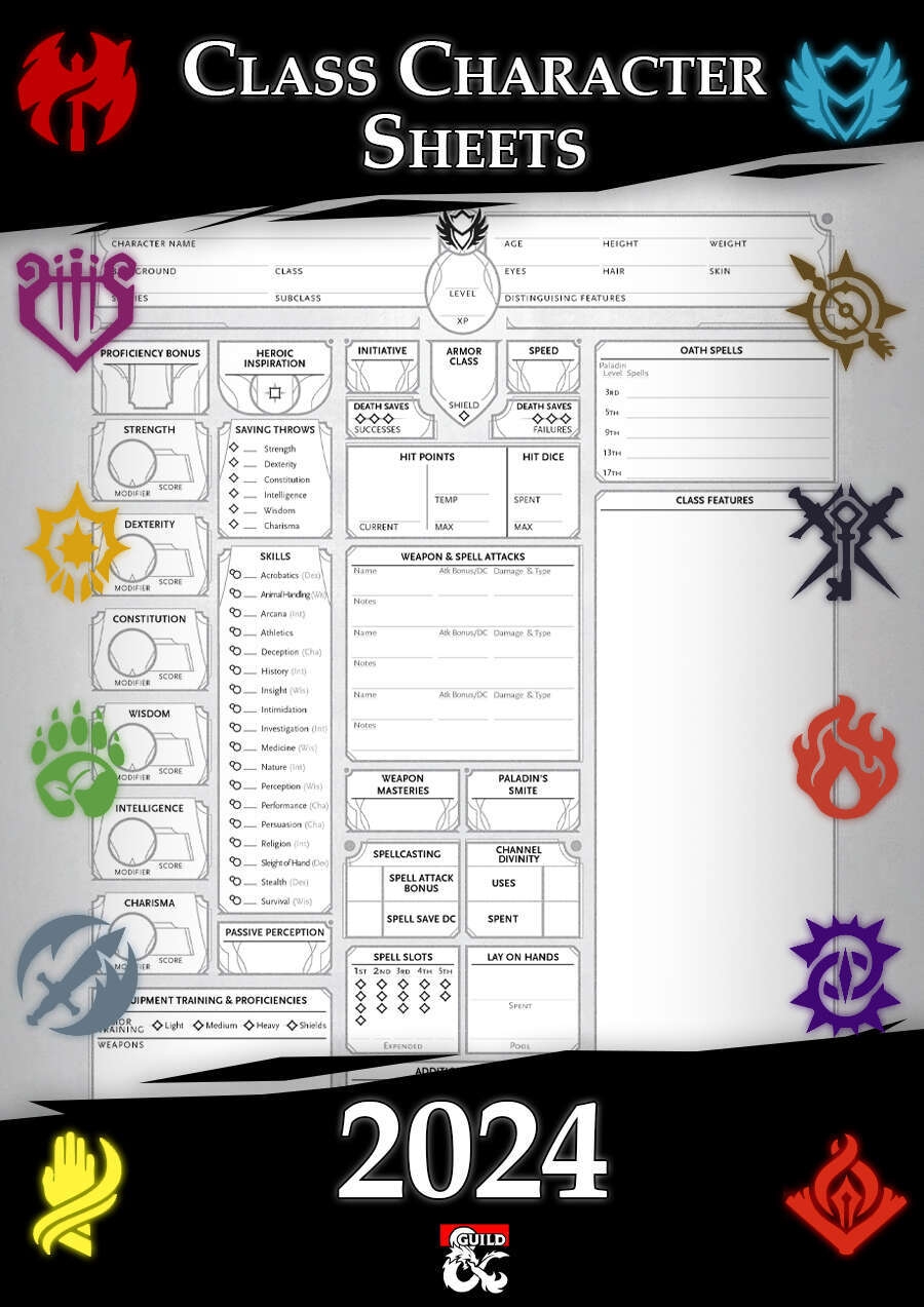 DnD 2024 Character Sheet DnD 2024 Character Sheet