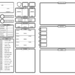 Dnd 5E Character Sheet Compact Half Sheet PDF Etsy