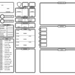 Dnd 5E Character Sheet Compact Half Sheet PDF Etsy