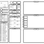 Dnd 5E Character Sheet Compact Half Sheet PDF Etsy