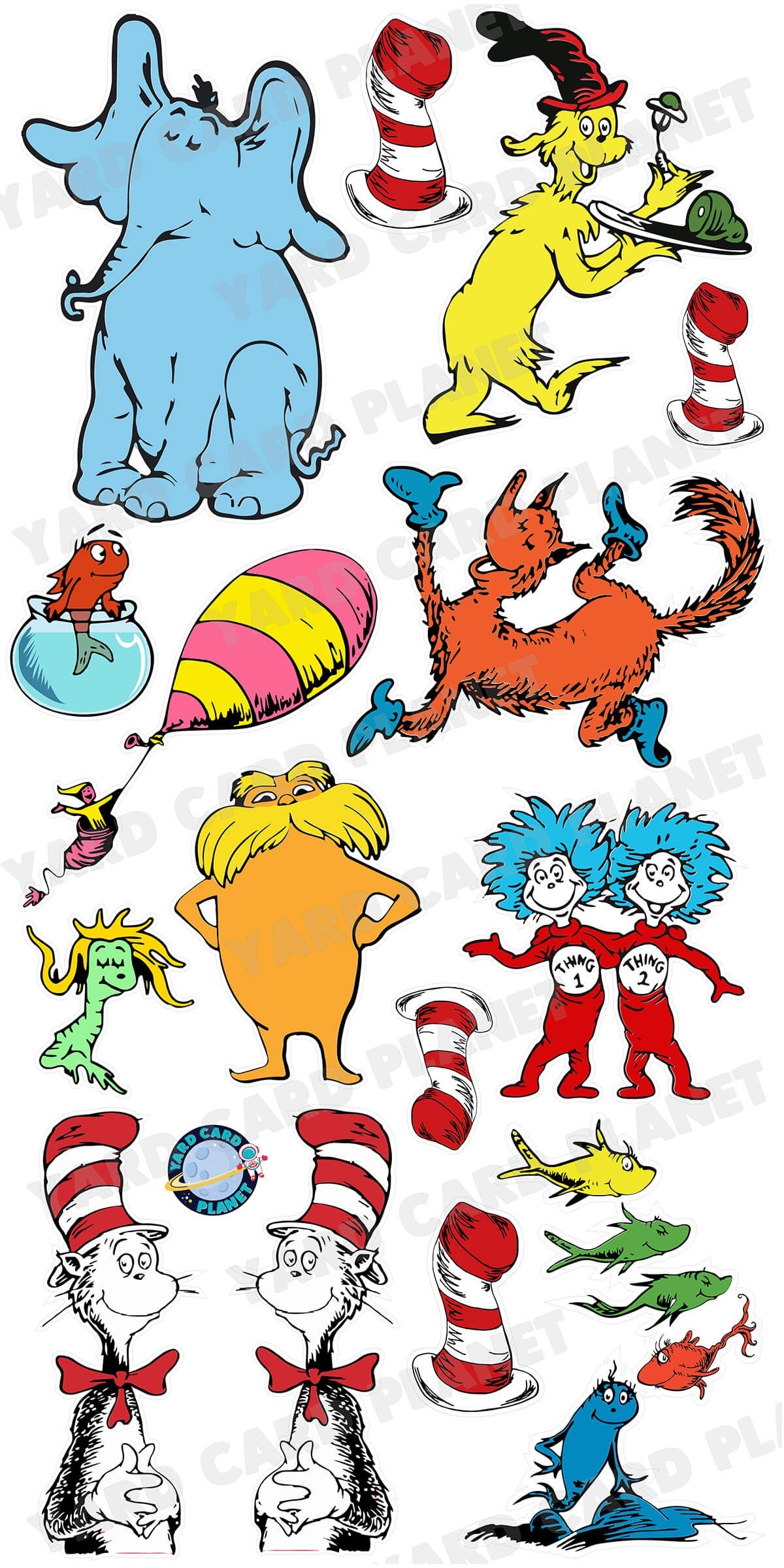 dr seuss printable characters dr seuss printable characters