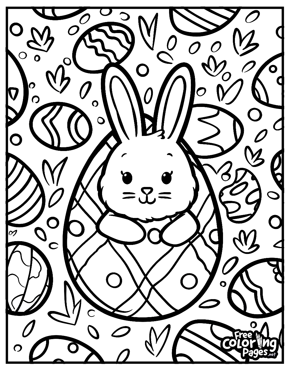 Easter Coloring Pages Free Coloring Pages