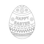 Easter Egg Coloring Page Easter Egg Colouring In Page easter Egg Svg Printable Silhouette Cut Files Cricut Cut Files Svg Files Etsy Denmark