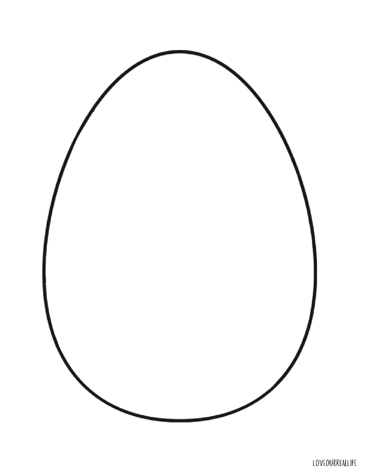 Easter Egg Coloring Pages And FREE Printable Egg Templates Love Our Real Life Easter Egg Coloring Pages And FREE Printable Egg Templates Love Our Real Life