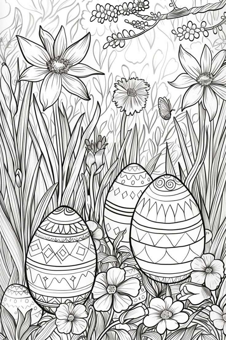 printable easter coloring pages free printable easter coloring pages free