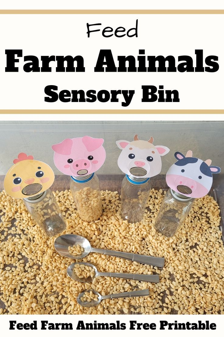 Edible Feed Farm Animals Activity FREE Printable Edible Feed Farm Animals Activity FREE Printable