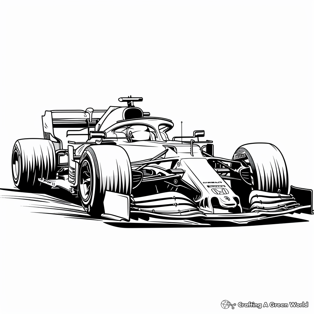 F1 Coloring Pages Free Printable F1 Coloring Pages Free Printable