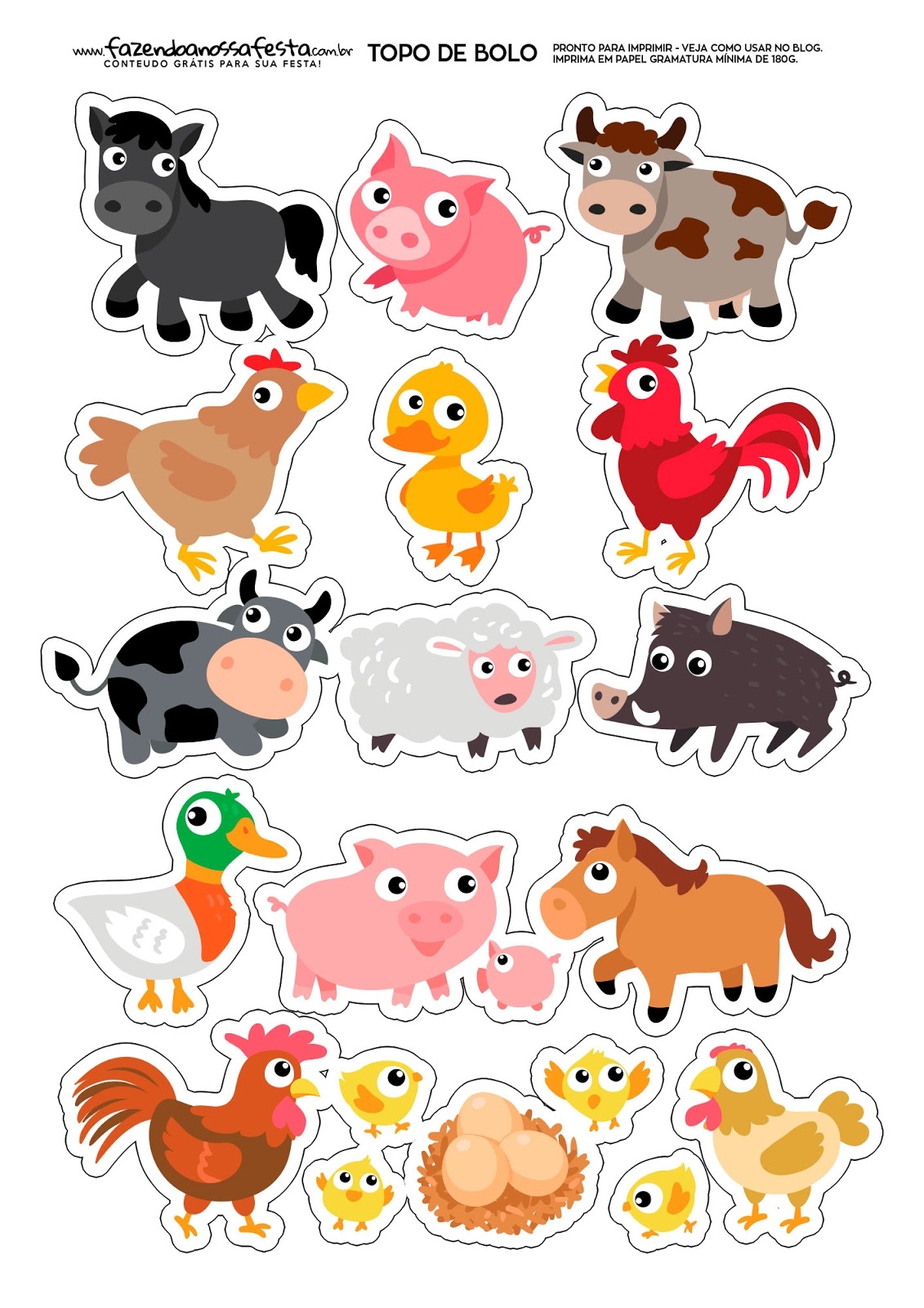farm animals pictures printable farm animals pictures printable