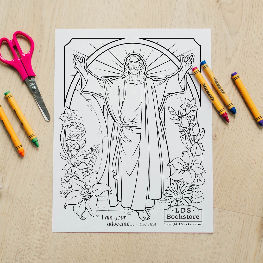 lds easter coloring pages lds easter coloring pages