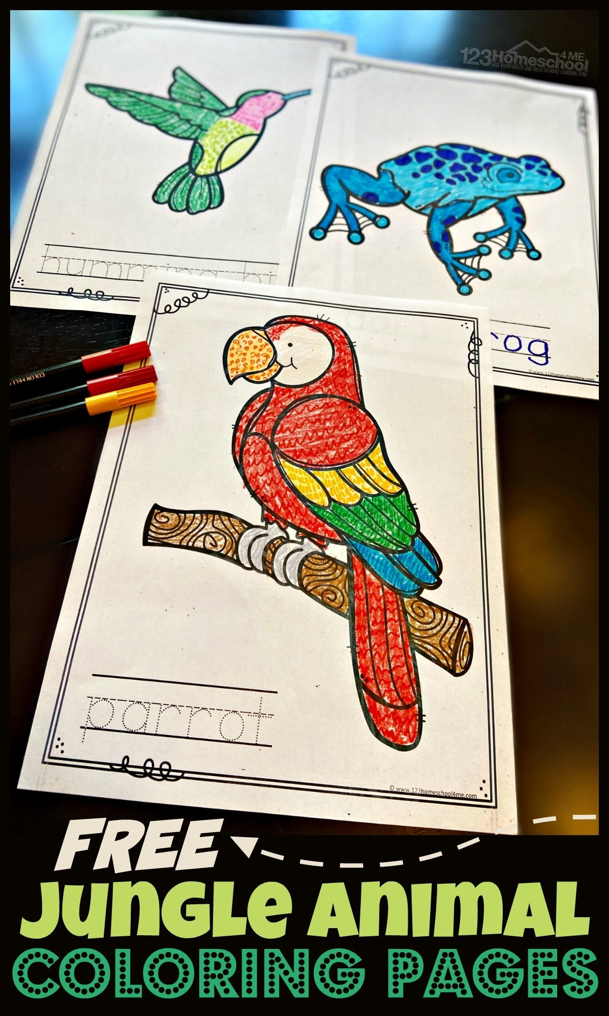 free jungle animal printables free jungle animal printables
