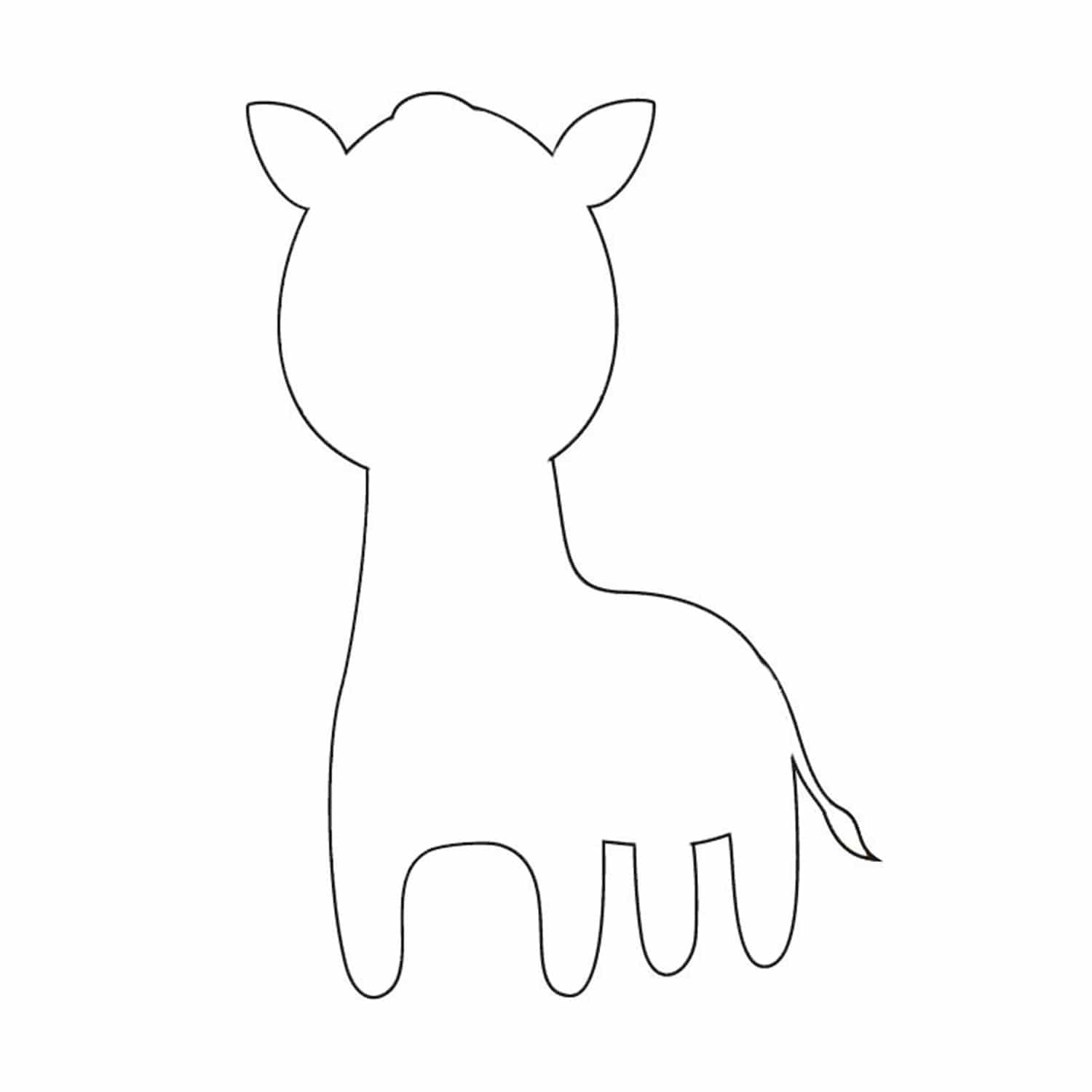 printable outlines of animals