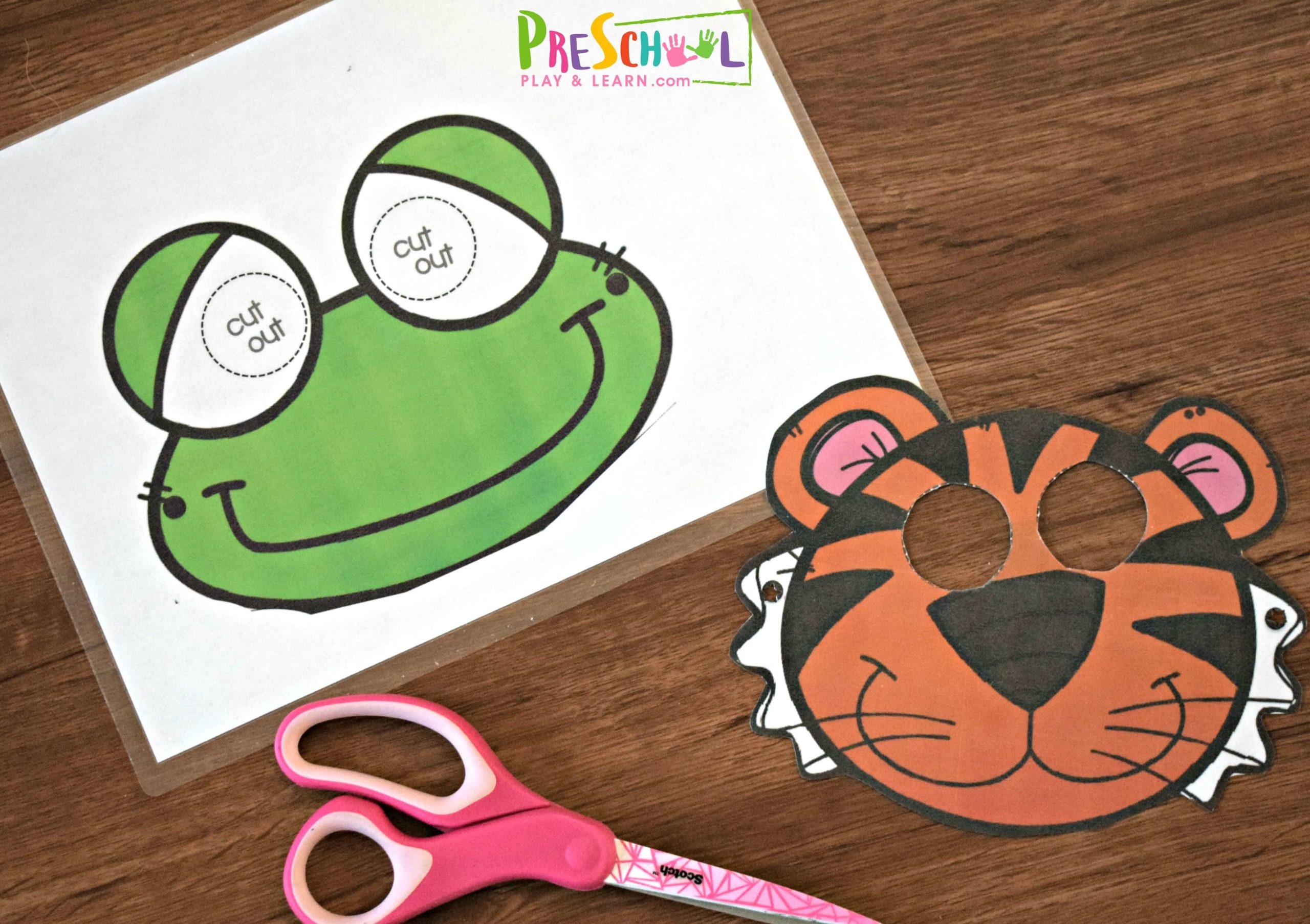 FREE Printable Animal Masks Templates For Kids FREE Printable Animal Masks Templates For Kids