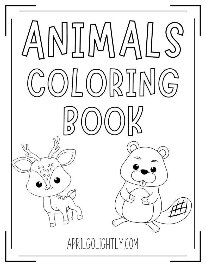 free printable coloring pages of cute animals free printable coloring pages of cute animals