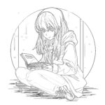 Free Printable Anime Coloring Sheets Coloring Pages Mimi Panda