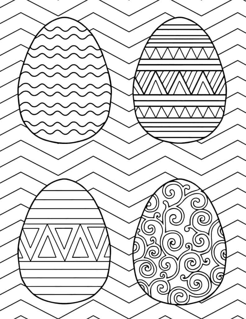 printable easter egg coloring pages printable easter egg coloring pages