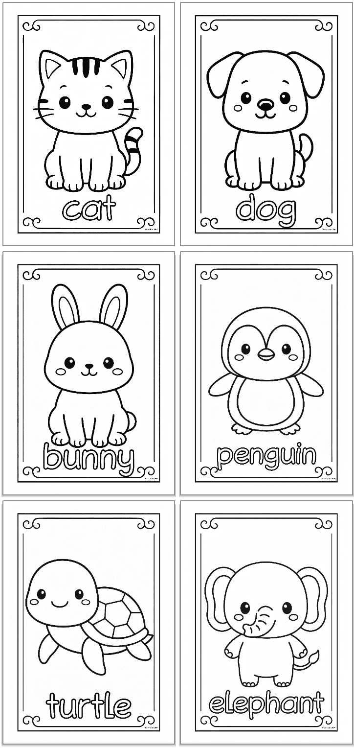 free printables of animals free printables of animals