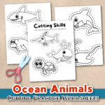 Free Printable Ocean Animal Cut Outs For Scissor Practice