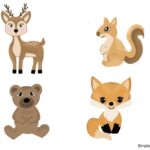 Free Printable Woodland Animals For Crafts