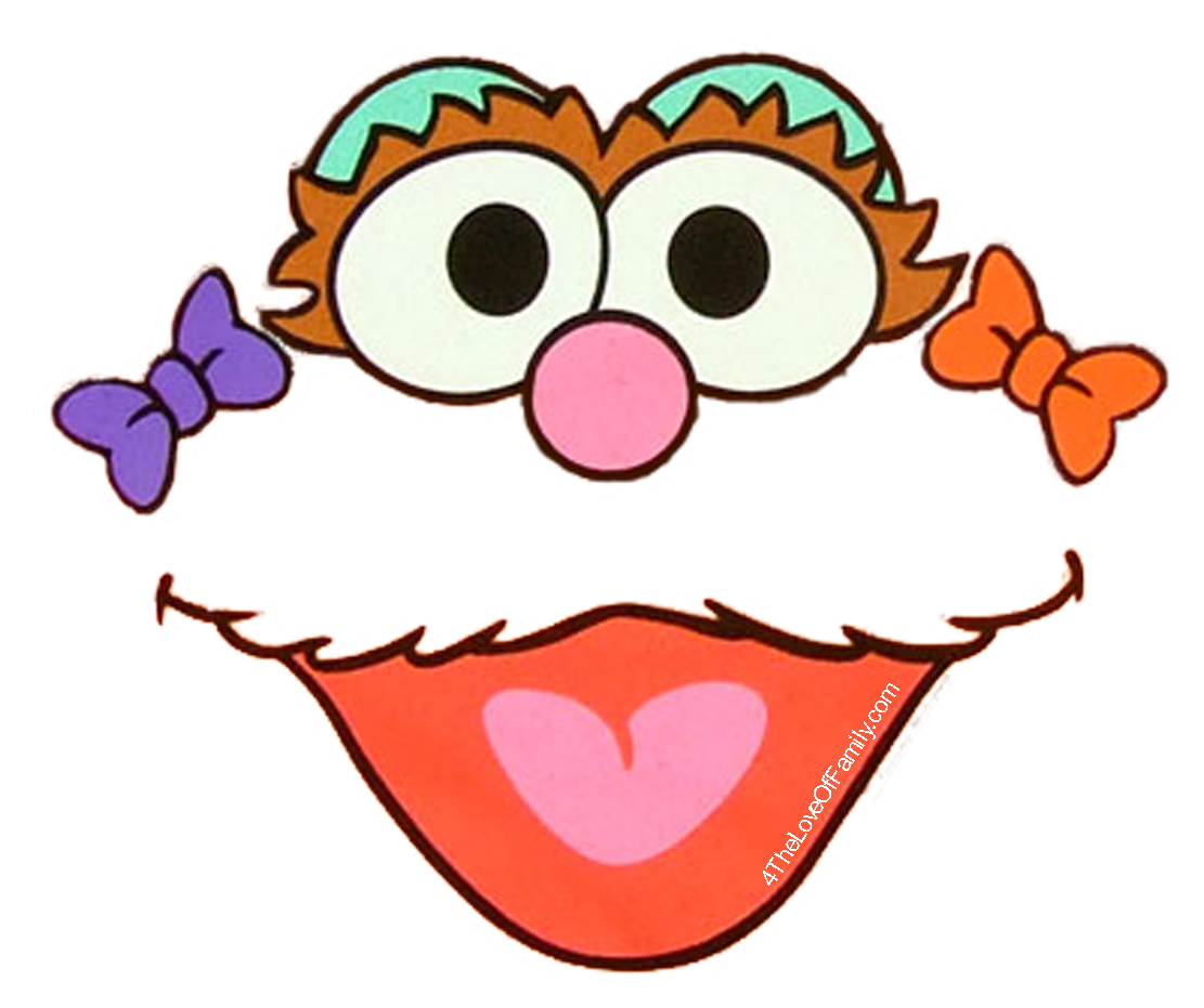 FREE Sesame Street Font Face Printables 4 The Love Of Family