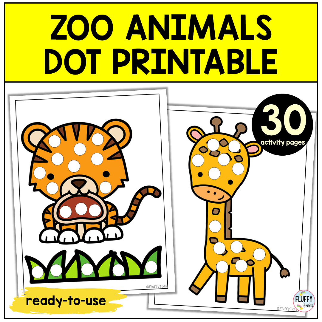 free printable zoo animals free printable zoo animals