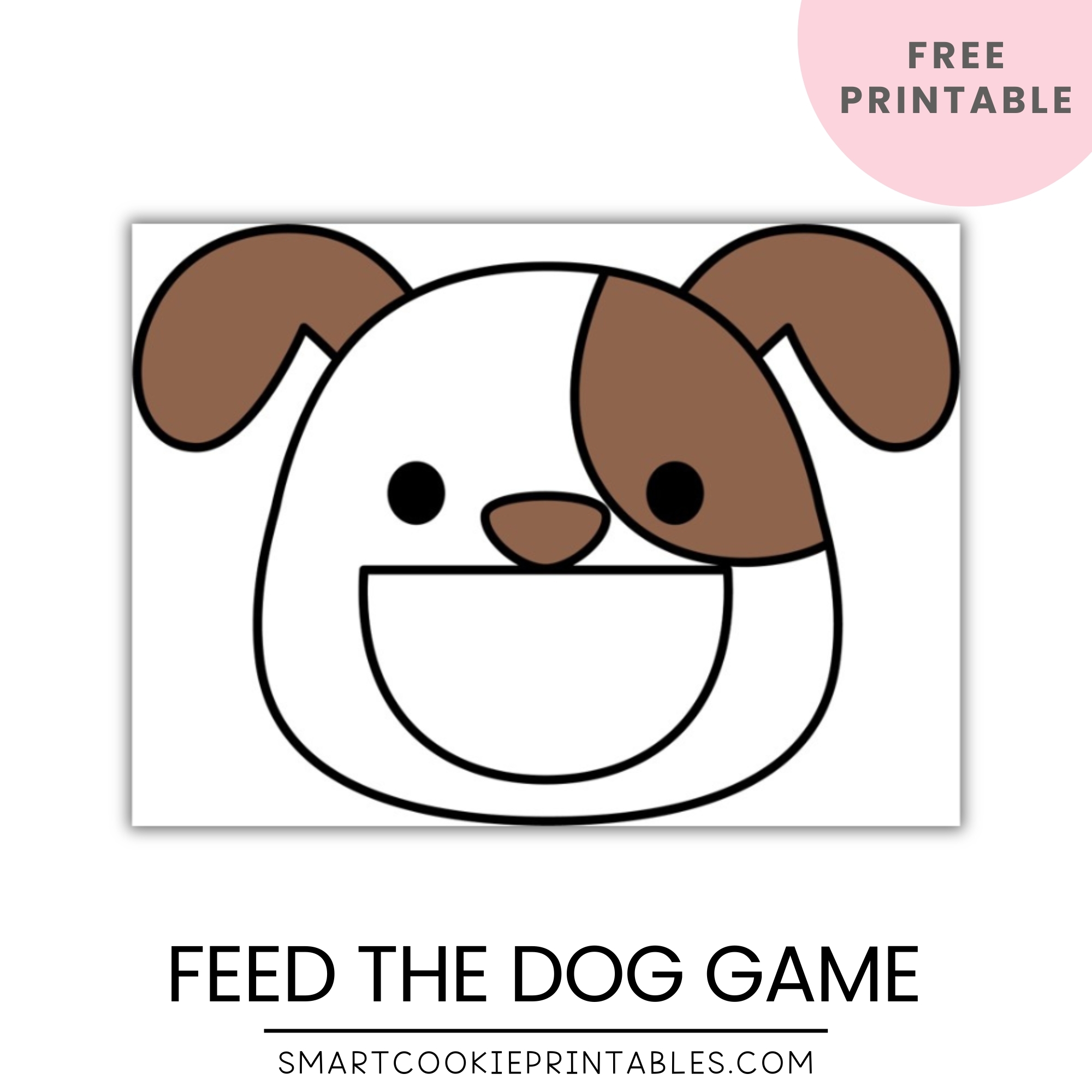 Fun And Free Feed The Puppy Game Printable For Kids Smart Cookie Printables Fun And Free Feed The Puppy Game Printable For Kids Smart Cookie Printables