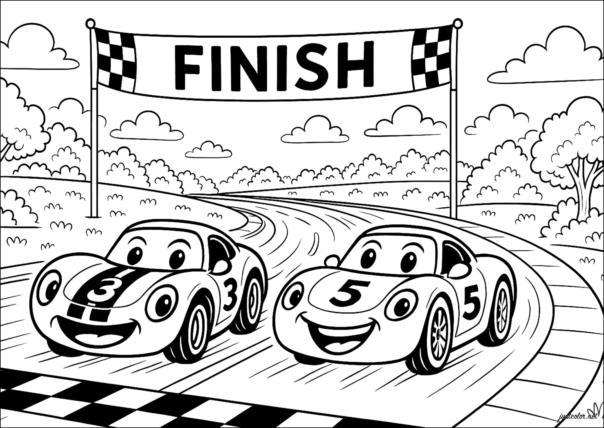 coloring pages race cars coloring pages race cars