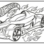Hot Wheels Speed Car Coloring Pages YouTube