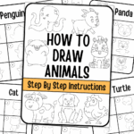 How To Draw Animals Step By Step Instructions Printable Worksheet For Kids Made By Teachers