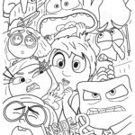 Inside Out 2 Coloring Pages