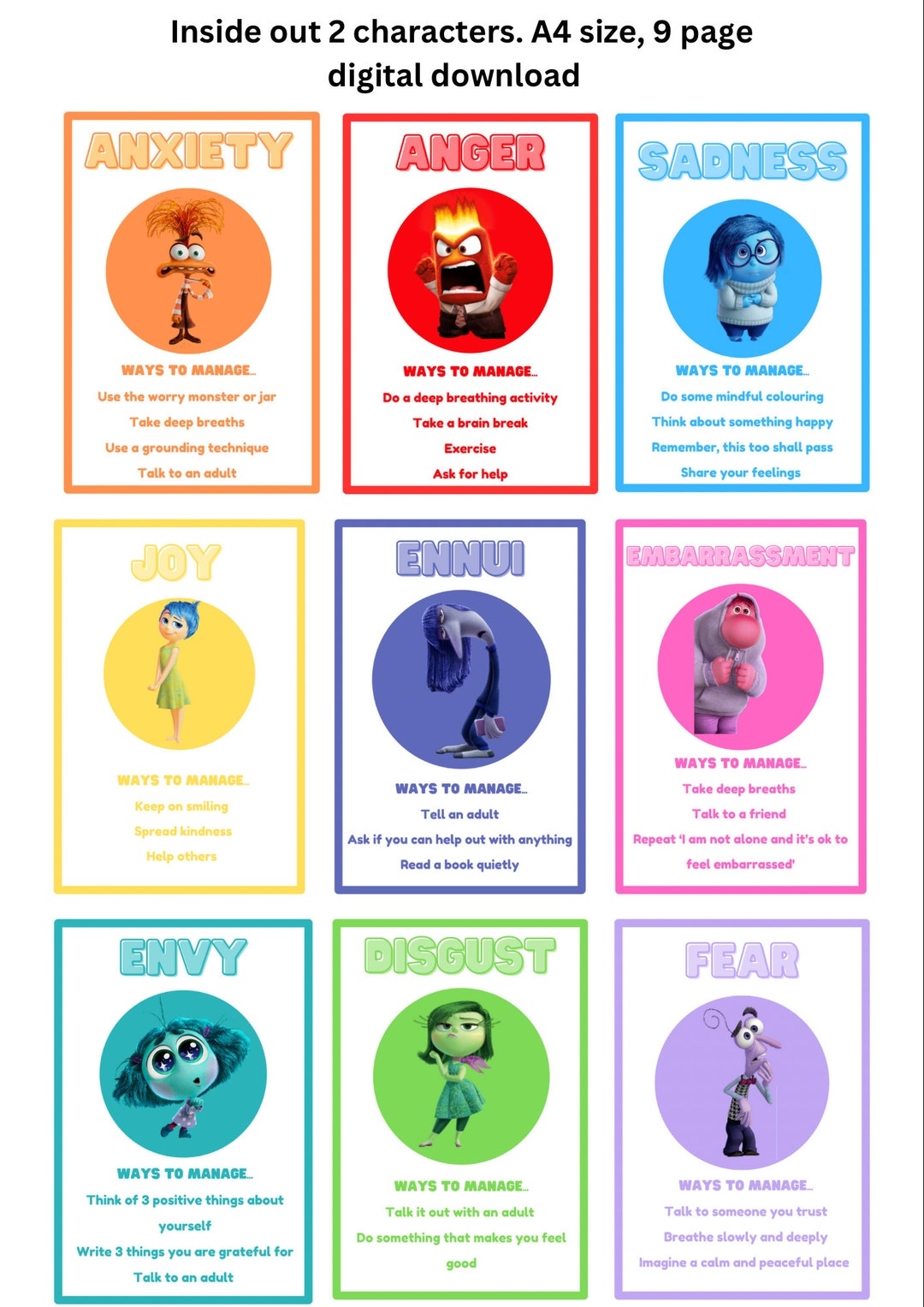 inside out characters emotions printable inside out characters emotions printable