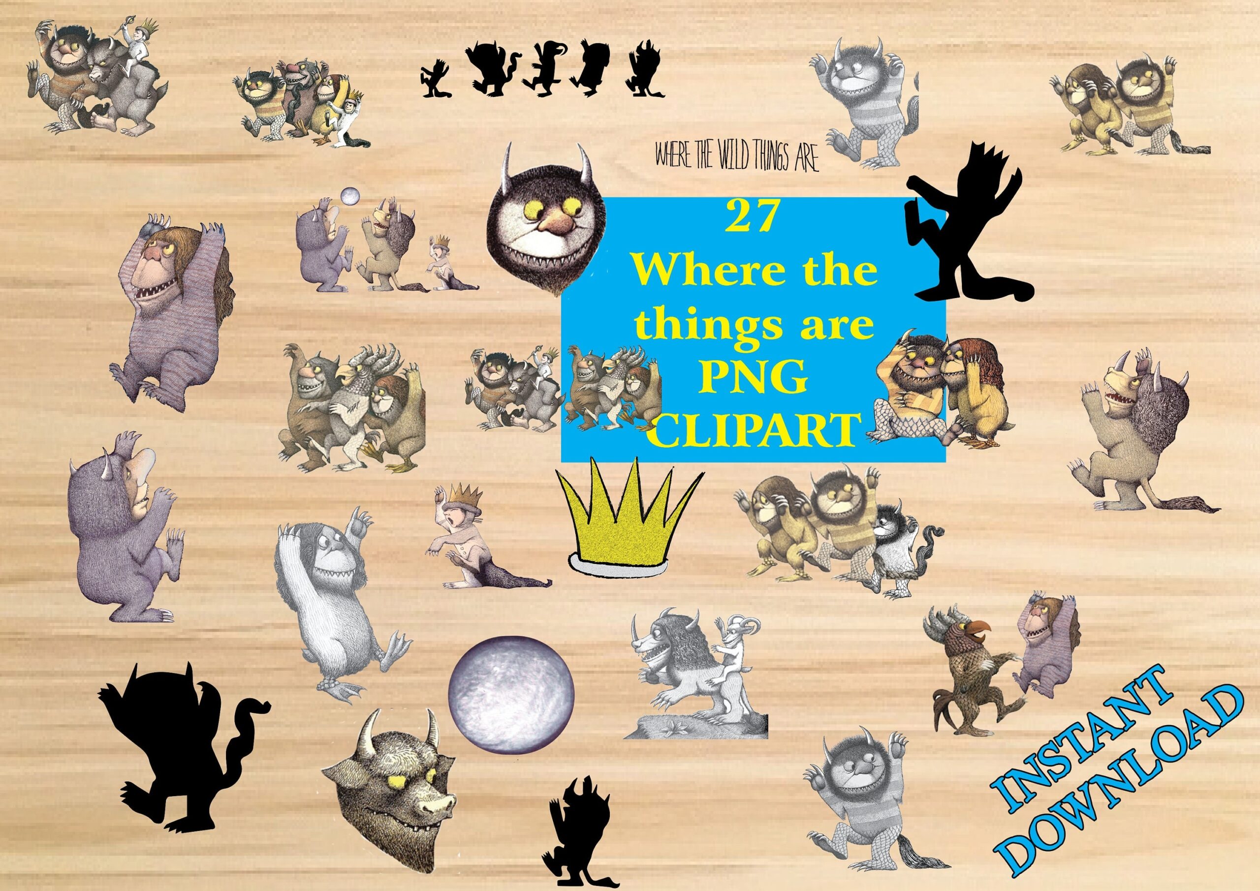 Instant Download Where The Wild Things Are Clipart Where The Wild Things Are Party Where The Wild Things Are Birthday Printable Etsy UK Instant Download Where The Wild Things Are Clipart Where The Wild Things Are Party Where The Wild Things Are Birthday Printable Etsy UK