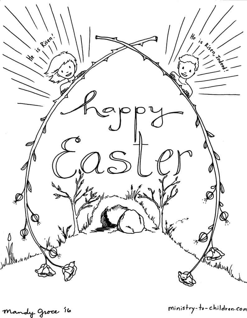 Kids Easter Coloring Sheets Ministry To Children Kids Easter Coloring Sheets Ministry To Children