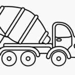 Kids Under 7 Vehicles Coloring Pages