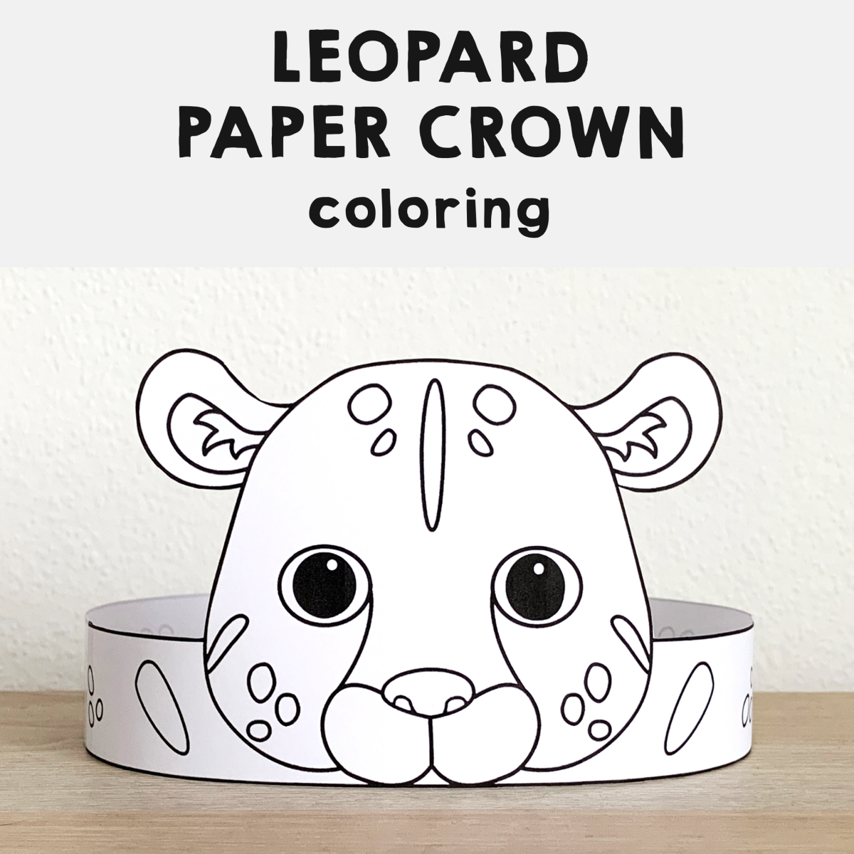 free printable animal headbands