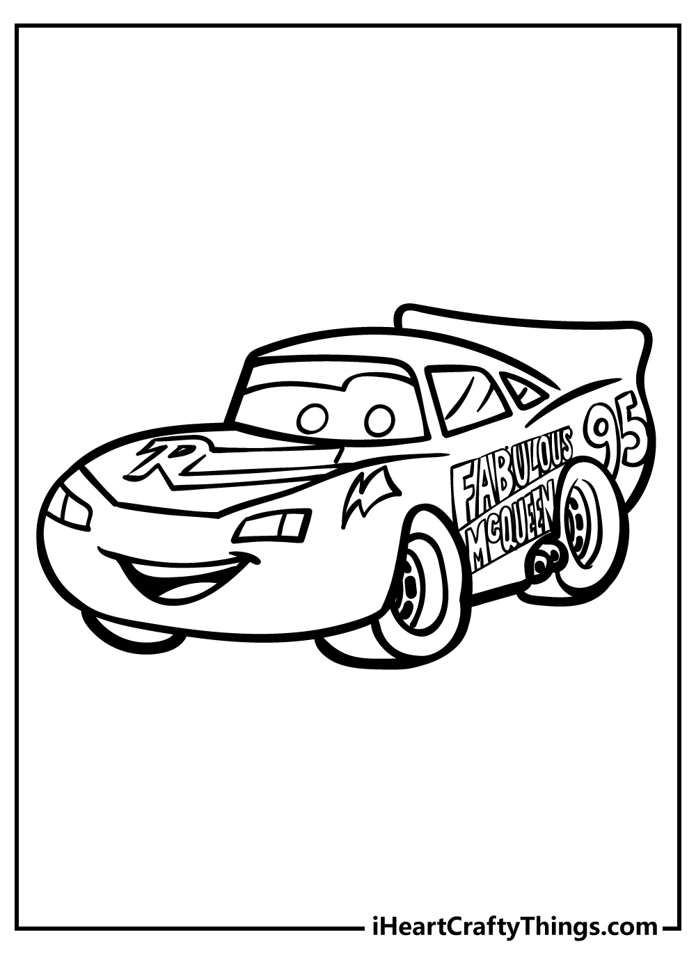 Lightning McQueen Coloring Pages 100 Free Printables Lightning McQueen Coloring Pages 100 Free Printables