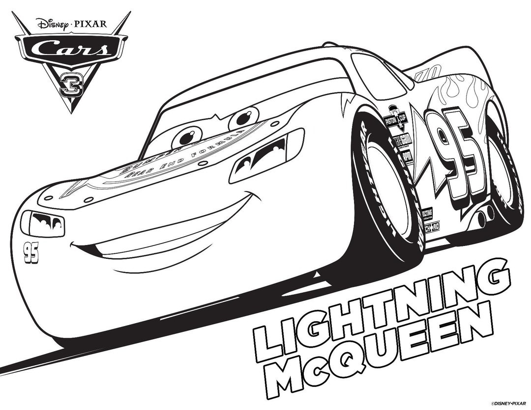 Lightning Mcqueen Coloring Pages 50 Kids Printable Designs digital Download Etsy Lightning Mcqueen Coloring Pages 50 Kids Printable Designs digital Download Etsy