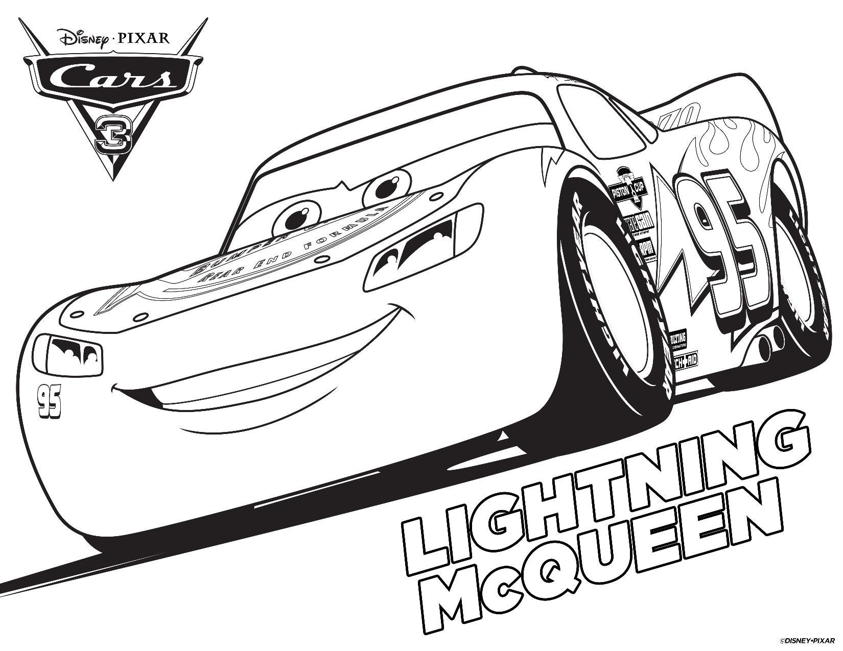 Lightning Mcqueen Coloring Pages 50 Kids Printable Designs digital Download Etsy