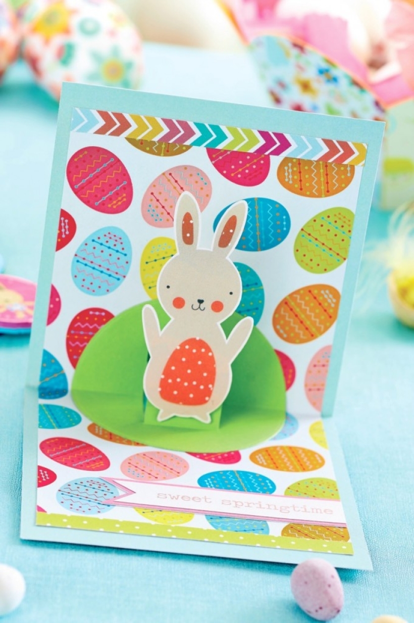 Pop Up Easter Card Craft Pop Up Easter Card Craft