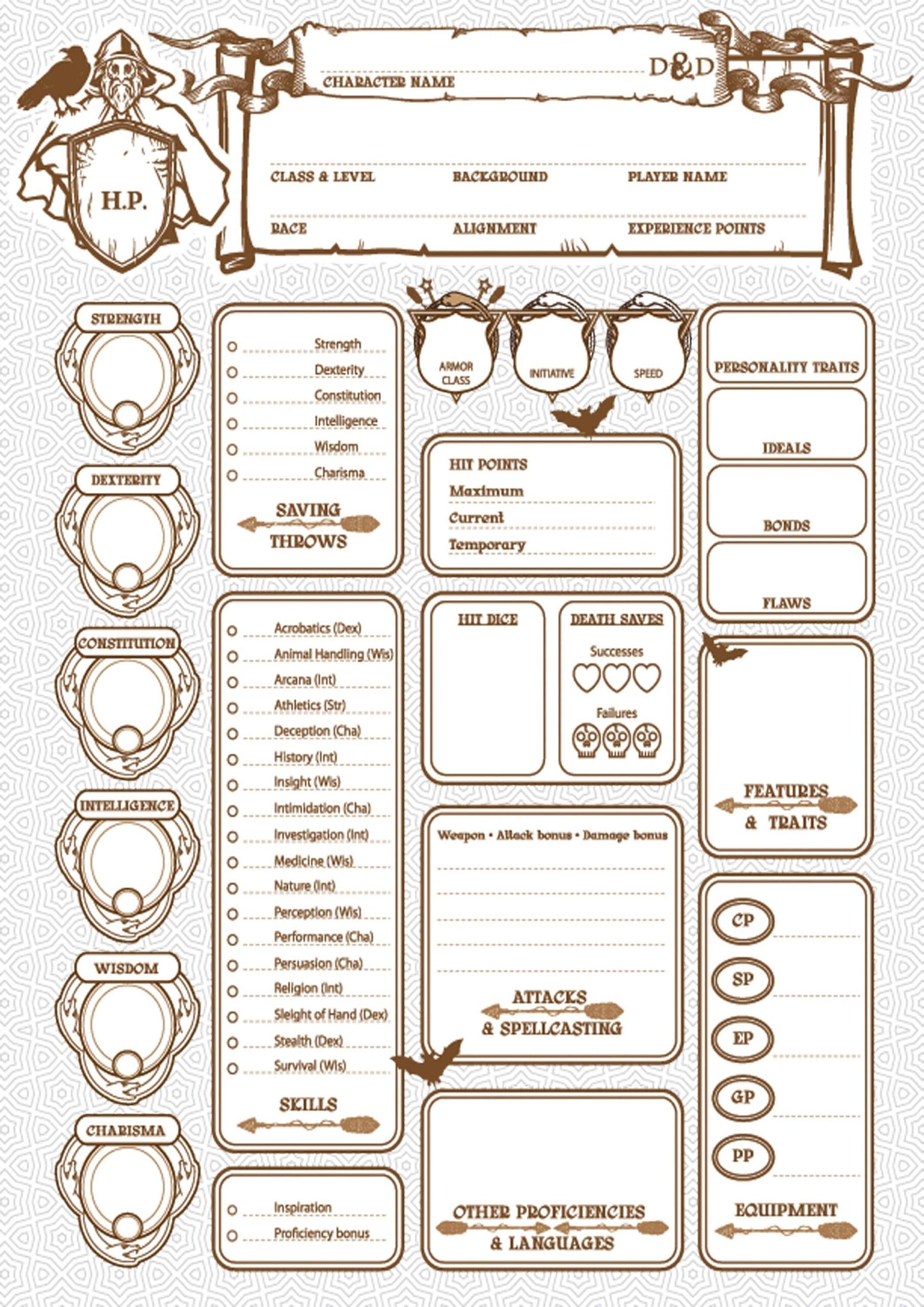 Master Your Adventure Ultimate Dnd Character Sheet PDF Printable Dungeons Dragons Sheets Etsy Master Your Adventure Ultimate Dnd Character Sheet PDF Printable Dungeons Dragons Sheets Etsy