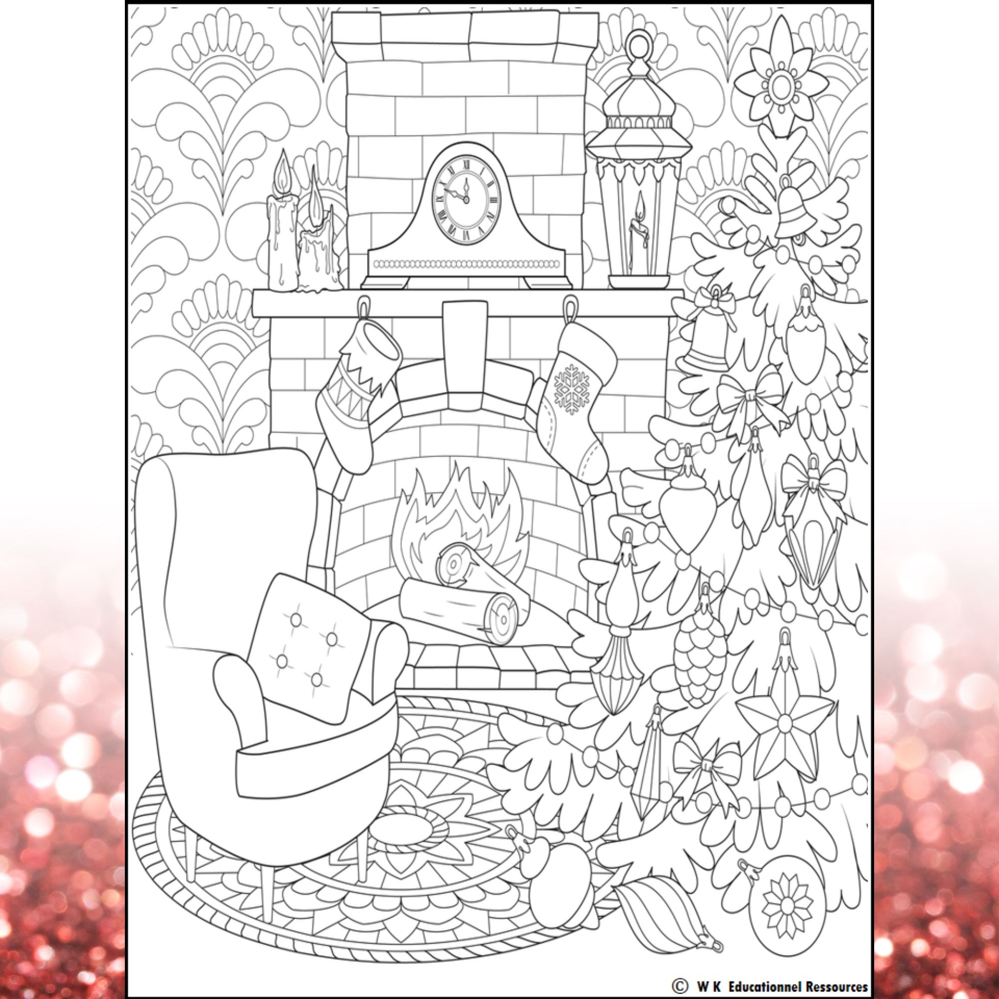 Merry Christmas Coloring Pages Winter Holidays Coloring Sheets Christmas Break Made By Teachers