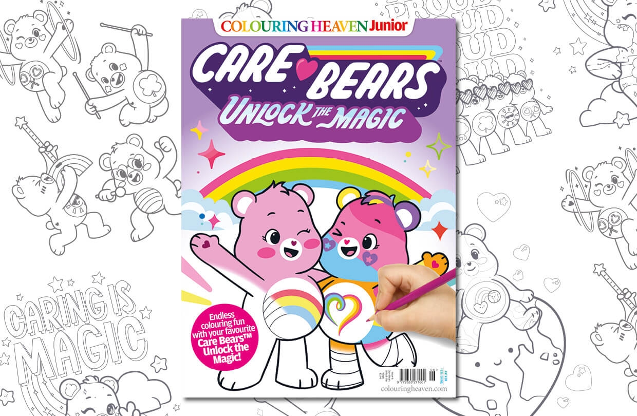 New Issue Colouring Heaven Junior Care Bears Unlock The Magic Colouring Heaven New Issue Colouring Heaven Junior Care Bears Unlock The Magic Colouring Heaven