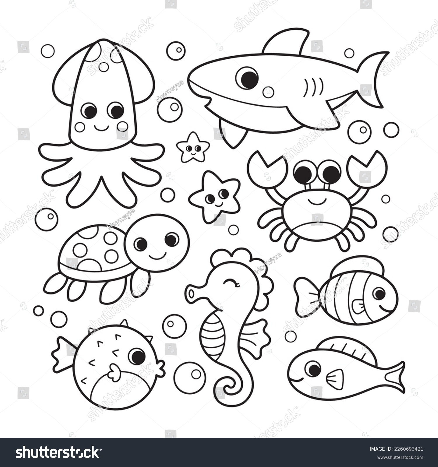 printable ocean animals coloring pages printable ocean animals coloring pages